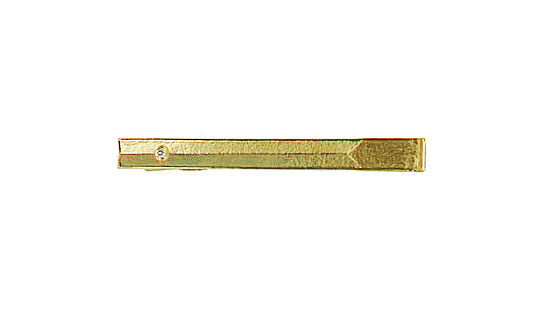 08017-Krawattenklammer, Gold 750