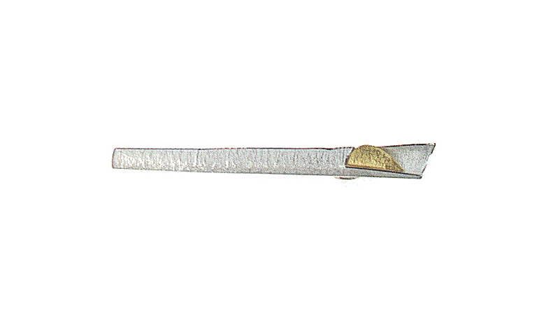 18012-Krawattenklammer, Gold 750, Silber 925