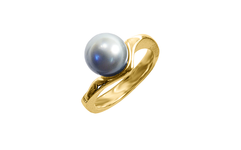 05390-Ring, Gold 750 mit Perle