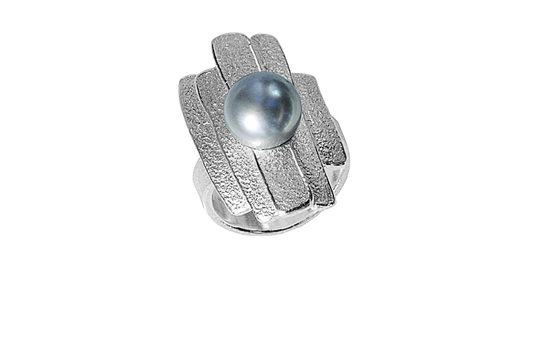 32030-Ring, Silber 925 mit Perle