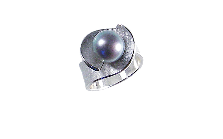 32036-Ring Silber 925 mit Perle