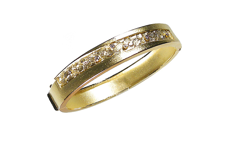 04333-bracelet gold 750, brillants