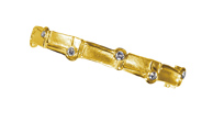 04338-bracelet, gold 750 with brillants