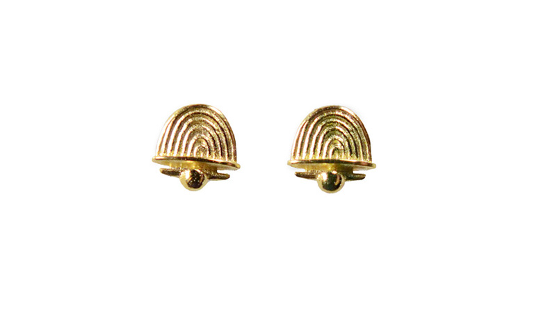 07349-earrings, gold 750