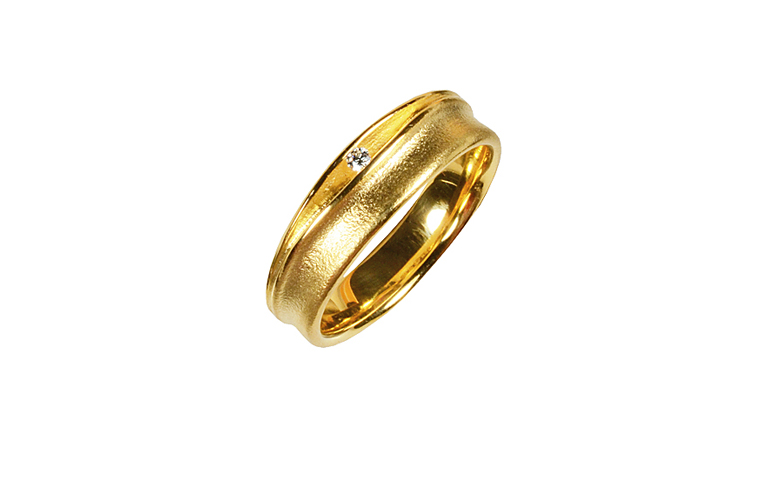 02785-ring, gold 750 and brillant