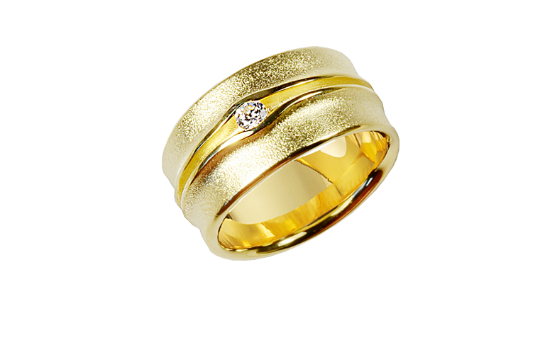 05442-ring, gold 750 and brillant