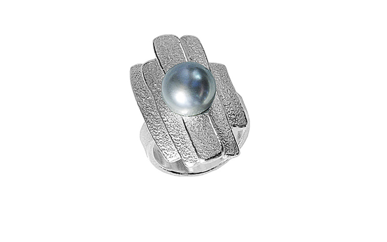 32030-ring, silver 925 with pearl