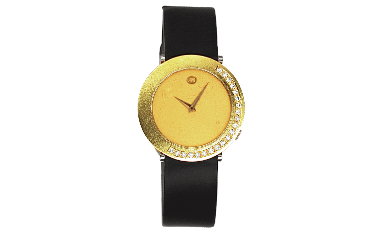 06289-watch, gold 750 with brillants