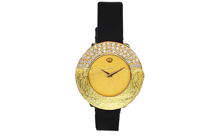 06291-watch, gold 750 with brillants