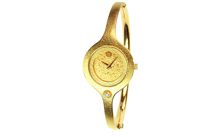 06333-watch, gold 750 with brillant
