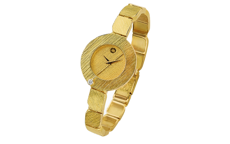 06334-watch, gold 750 and brillant