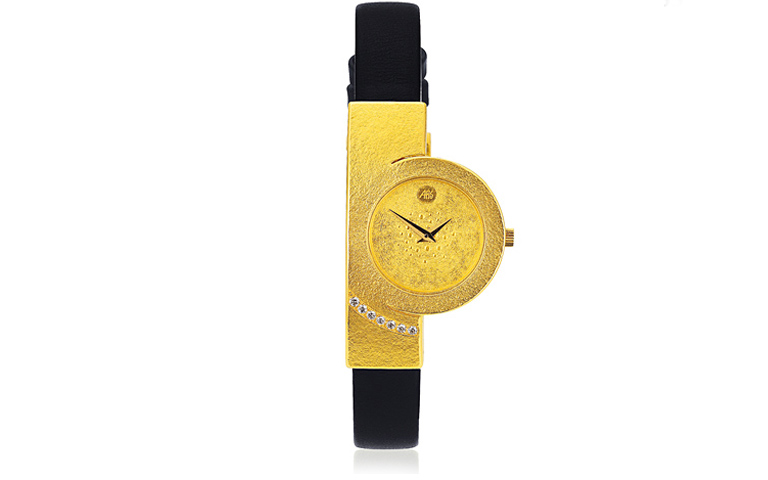 06365-watch, gold 750