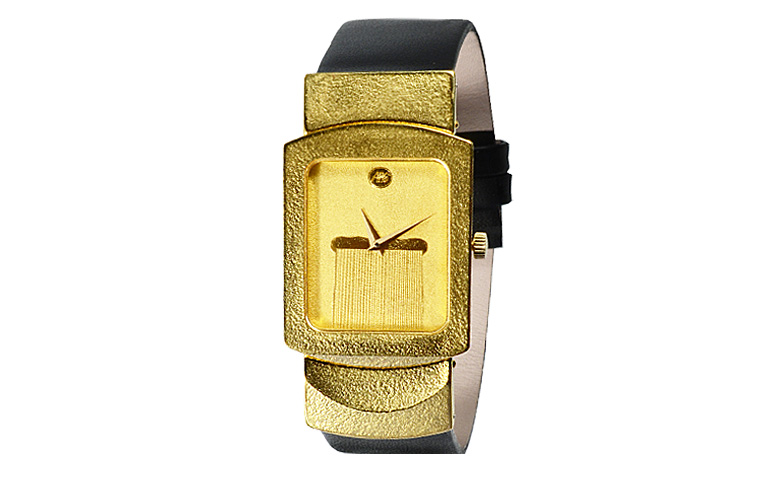 06377-watch, gold 750