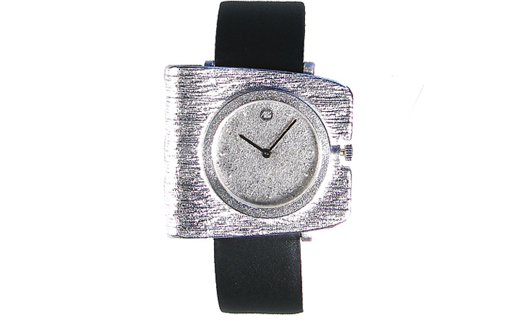 36015-watch, silver 925, with palladium-silver dial