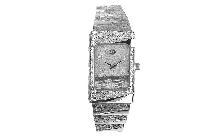 46196-watch, white gold 750