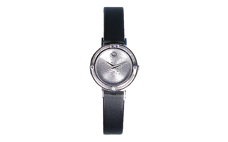 46282-watch, white gold 750 with brilliants