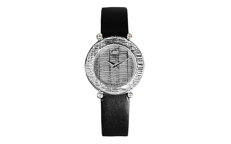 46383-watch, white gold 750 with brillants