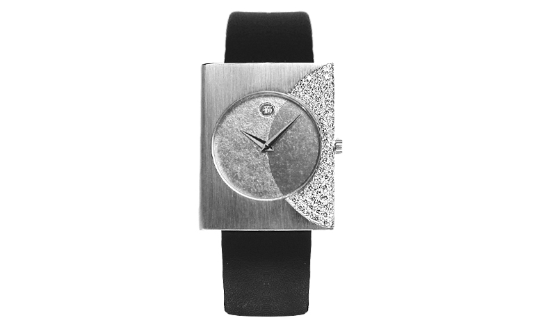 46528-watch, white gold 750 with brillants