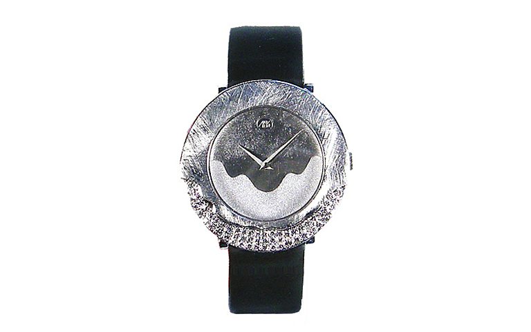 46569-watch, white gold 750 with brilliants