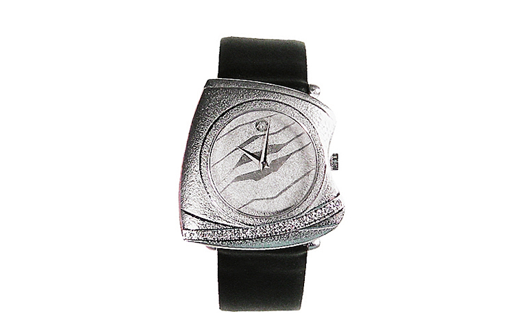 46573-watch, white gold 750 with brilliants