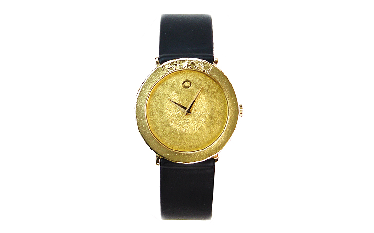 66186-watch, gold 750