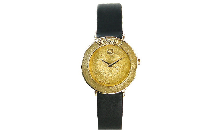 66187-watch, gold 750