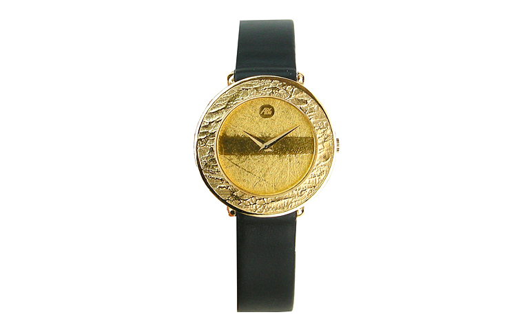 66562-watch, gold 750